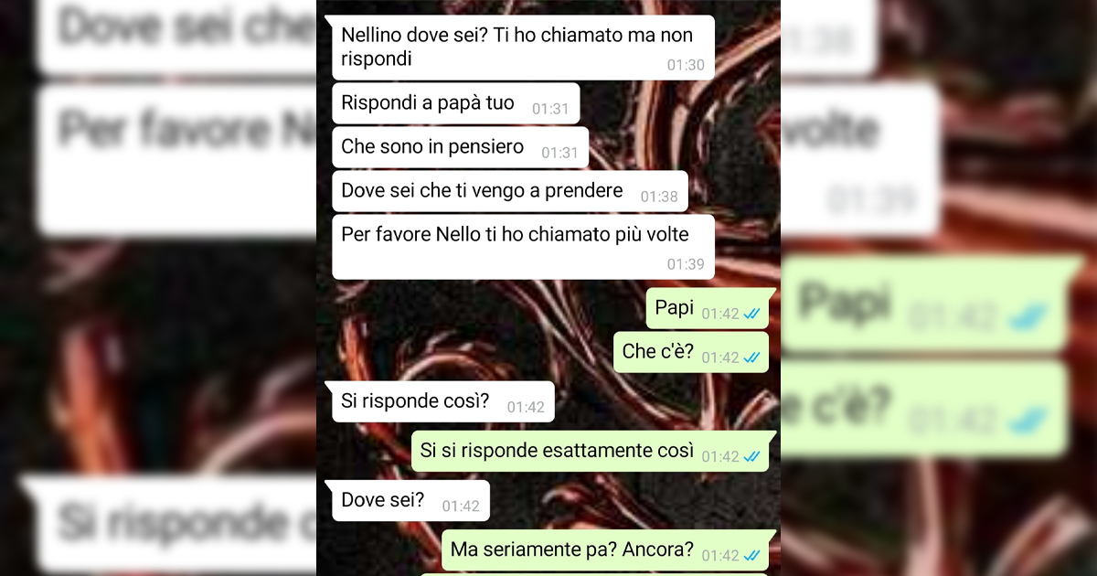 Problemi col papà