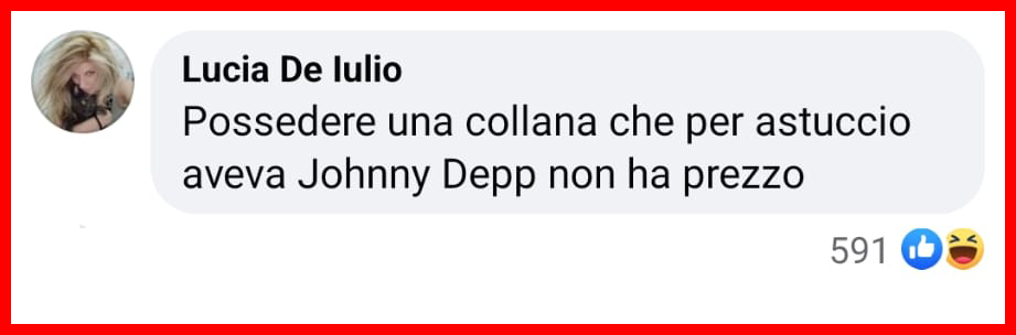 Kate Moss confessa: “Johnny Depp mi regalò una collana di diamanti tirandola fuori dal suo didietro”