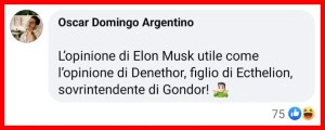 Musk Signore degli Anelli
