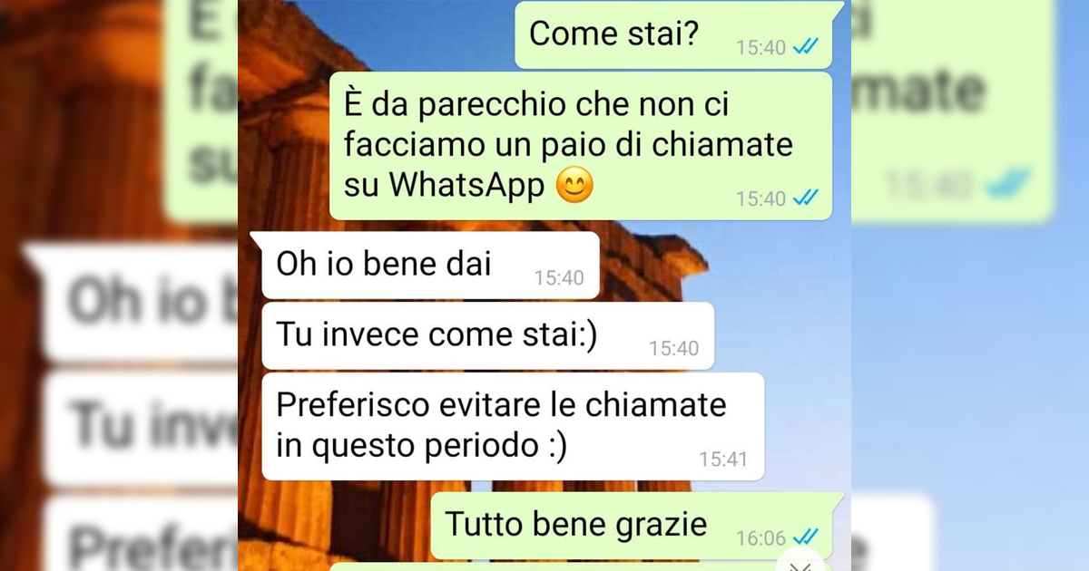 Chi è l’amante