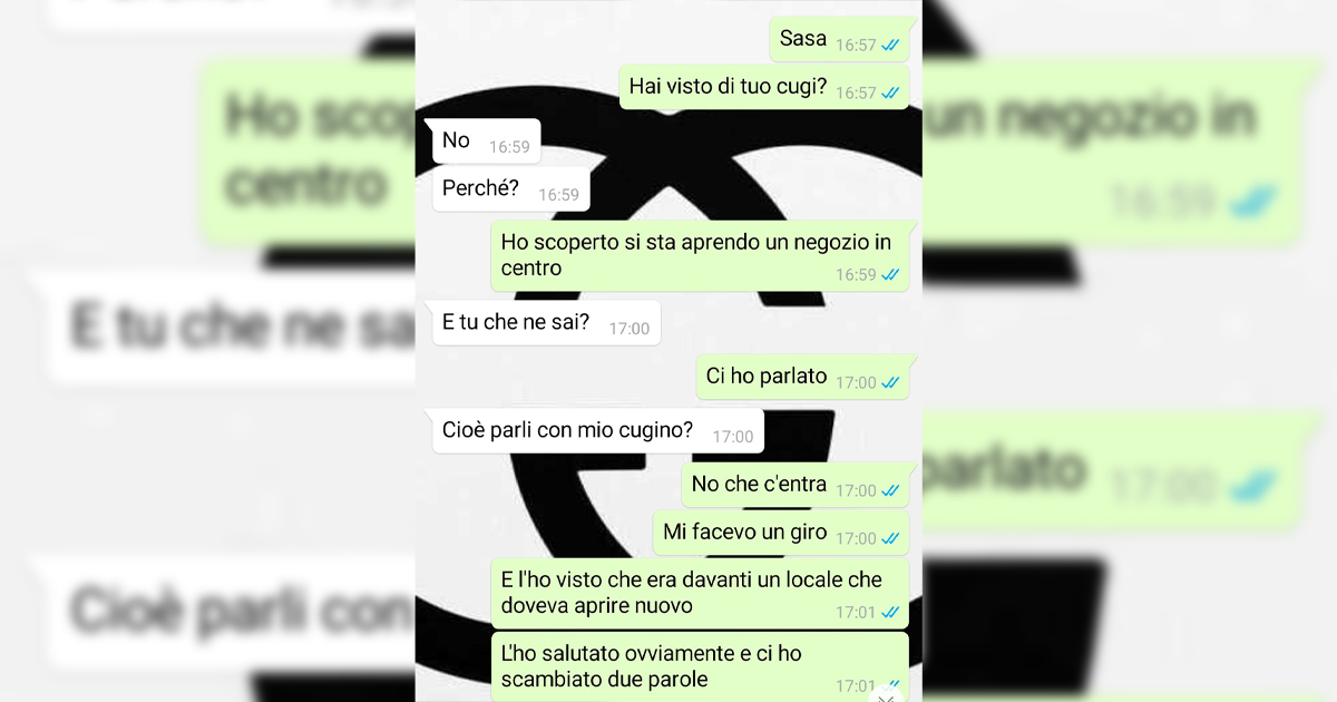 Un negozio affollato