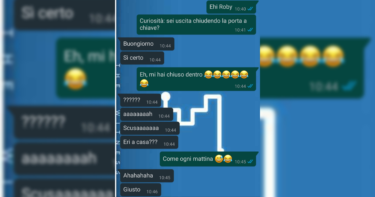 Chiuso in casa