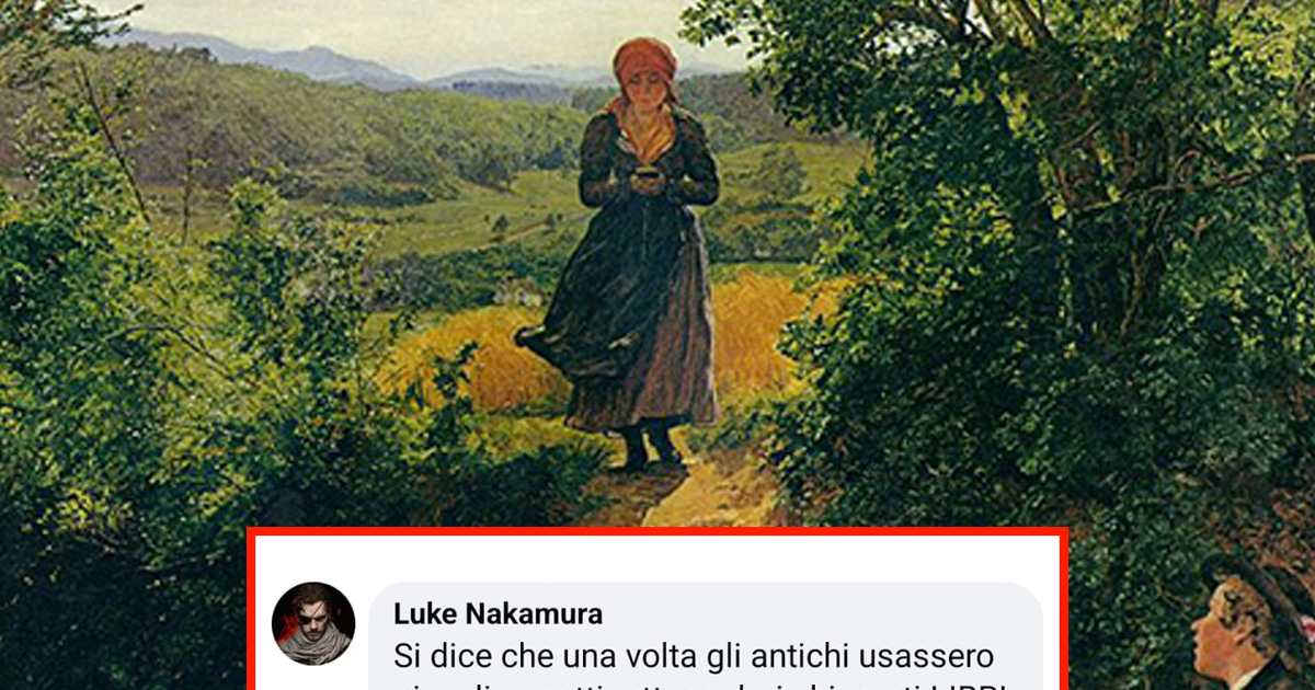 Internet “sconcertato” da una donna che sembra tenere un iPhone in un dipinto del 1860 [+COMMENTI]