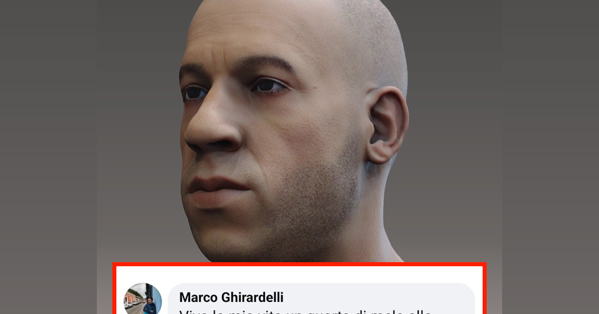 La ricostruzione 3D di Adamo assomiglia a Vin Diesel? [+COMMENTI]