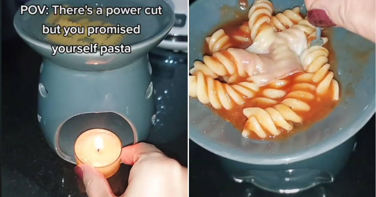 Cucina la pasta in modo alternativo dopo un’interruzione di corrente [+VIDEO]