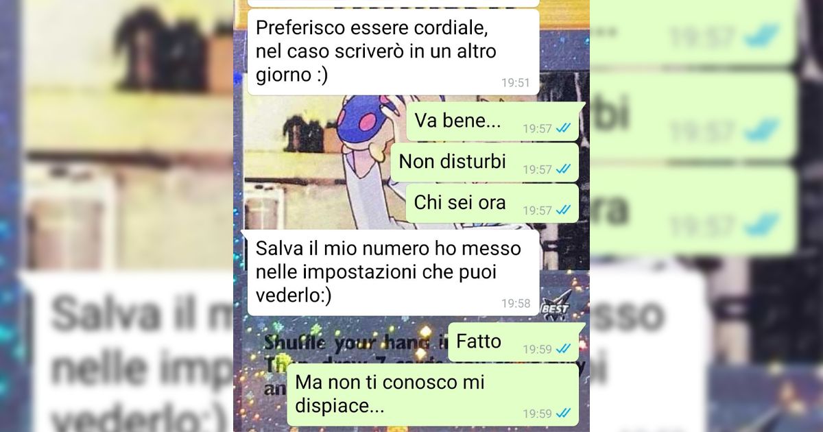 Una relazione distrutta
