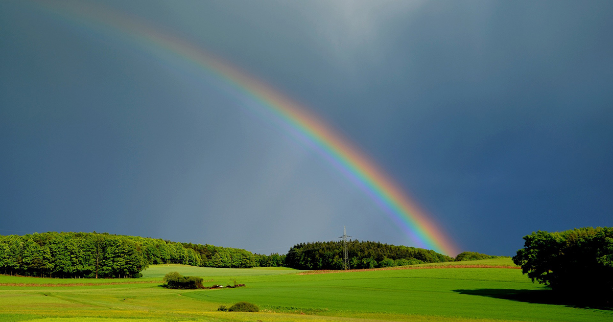 In futuro ci saranno più arcobaleni, lo dice la Scienza