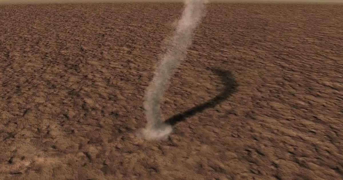 Perseverance ha registrato il suono di un tornado su Marte [+VIDEO]