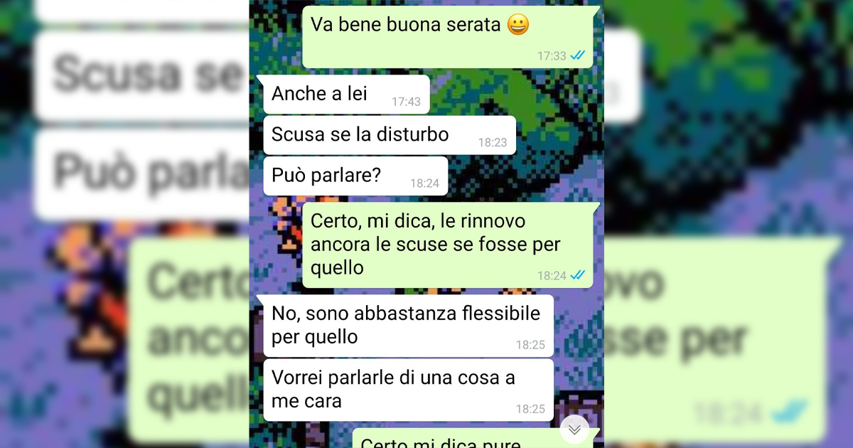 Un affitto sospetto