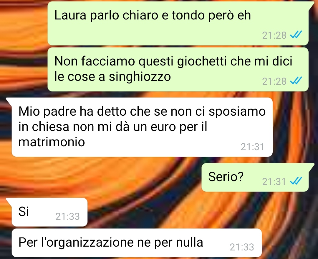 Matrimonio a rischio