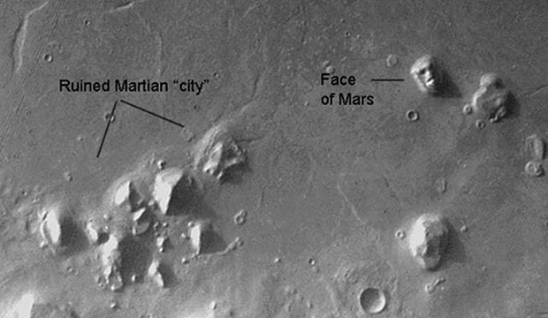 faccia di Marte