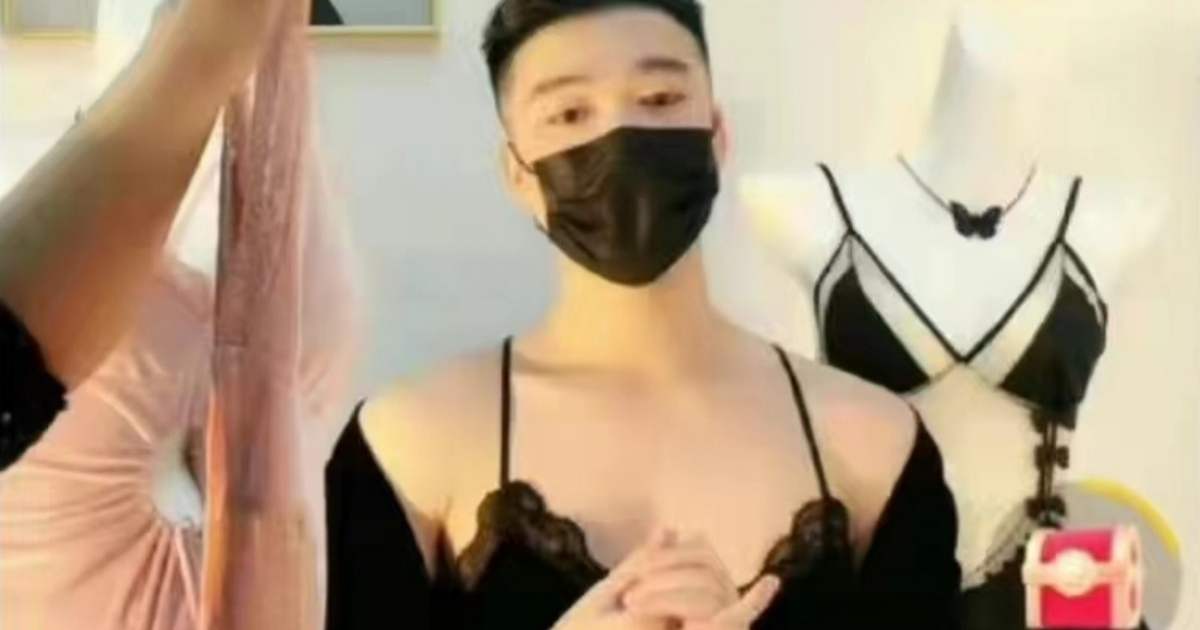 La Cina vieta alle donne di fare pubblicità di lingerie online: sostituite dagli uomini [+FOTO]