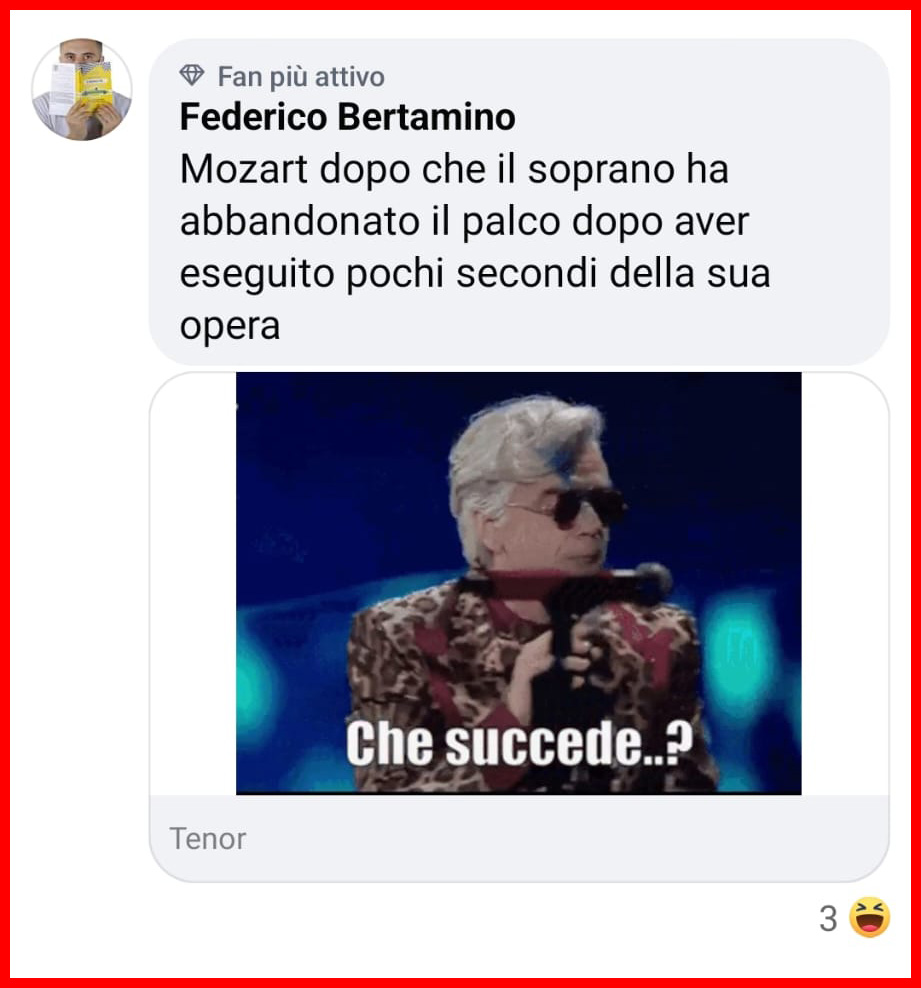 Quando Mozart utilizzò la sua musica per imbarazzare la cantante Adriana Ferraresi del Bene [+COMMENTI]