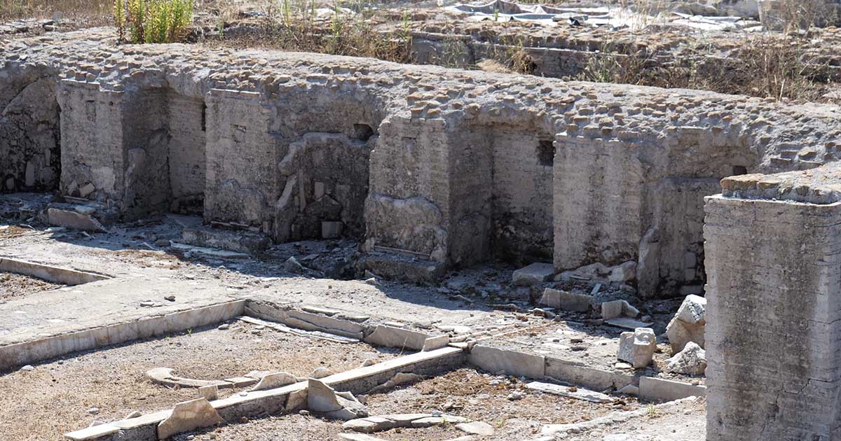 Scoperta un’antica cantina romana con fontane di vino