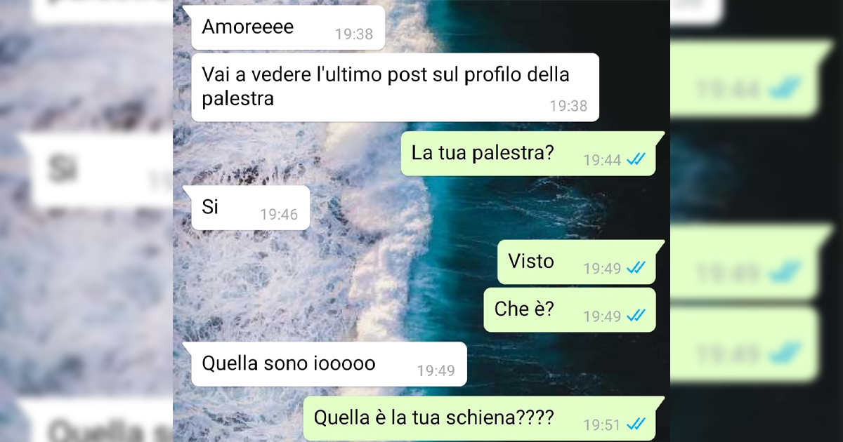 La ragazza palestrata