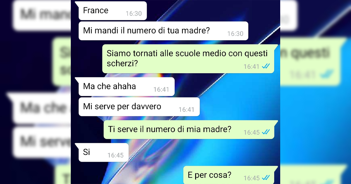 L’amico spocchioso