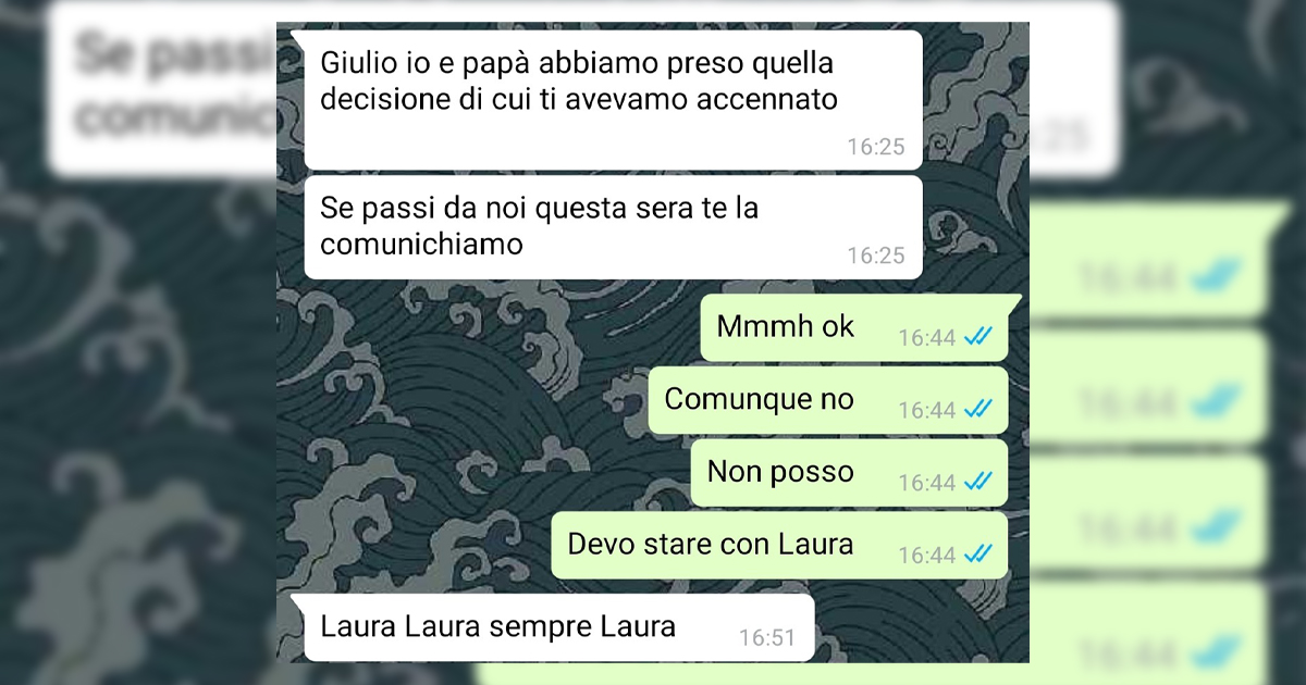 Lo sfratto dei genitori