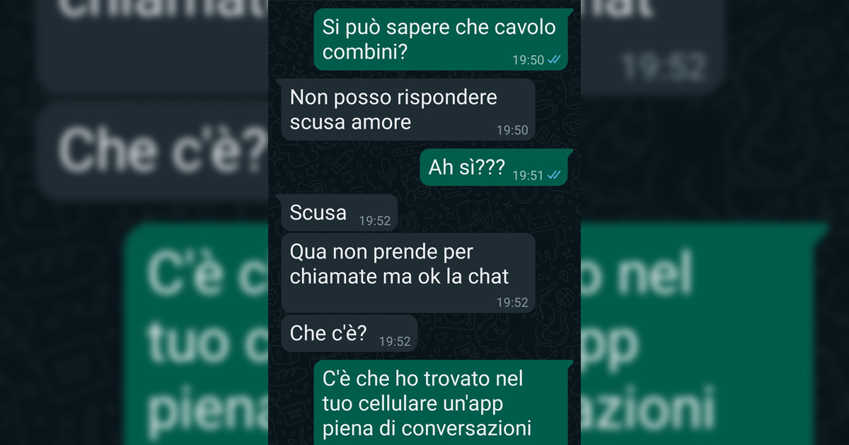 Chattare con sconosciute