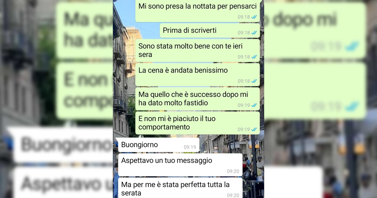 L’appuntamento di prova