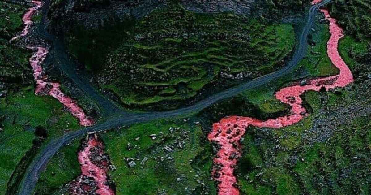 Il fiume rosso di Cusco: un affascinante fenomeno naturale [+VIDEO]