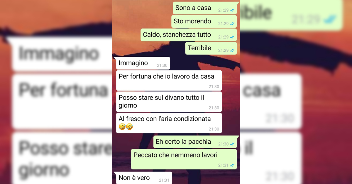 Una semplice giornata al mare