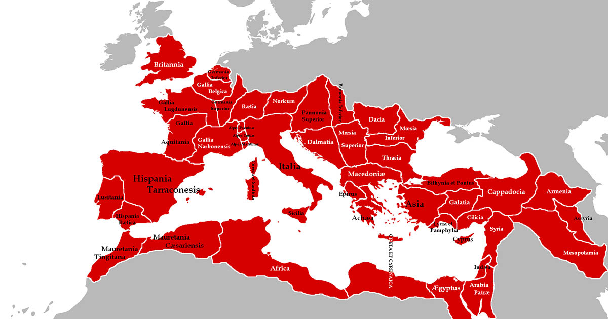 La Google Maps dell’Impero Romano mostra gli itinerari di 2000 anni fa