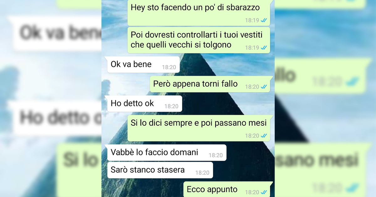 Un fidanzato pesante