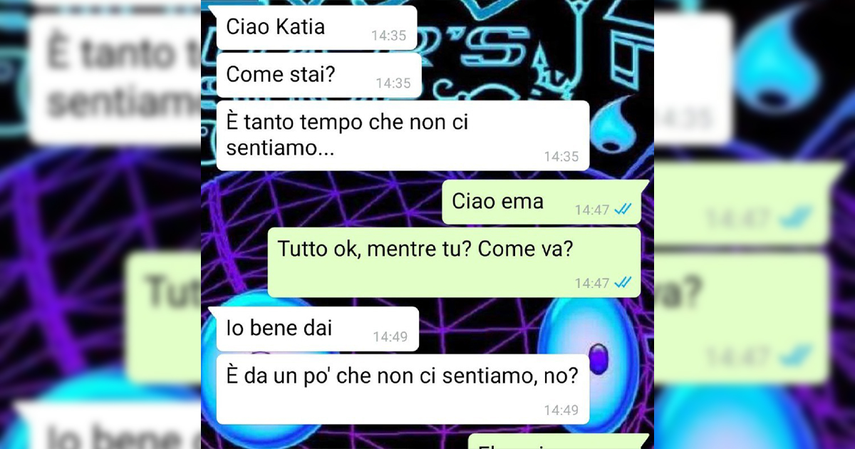 Il ritorno dell’ex con il figlio