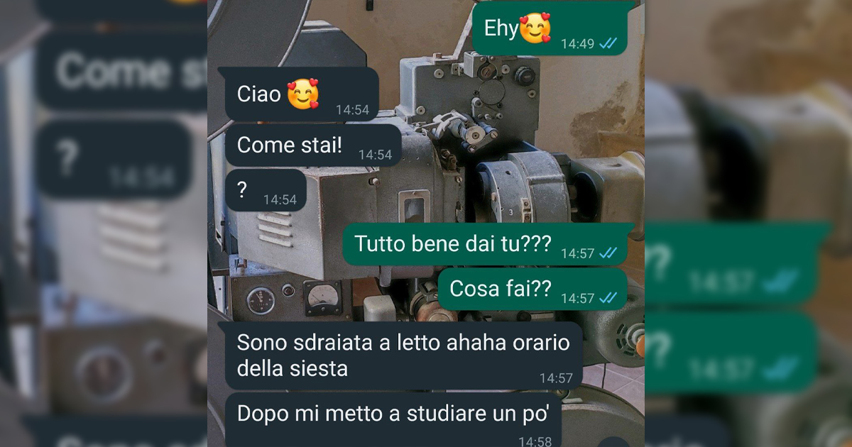 Il primo appuntamento non si scorda mai