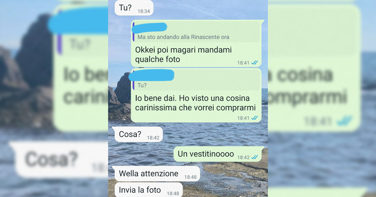 Il vestito in offerta
