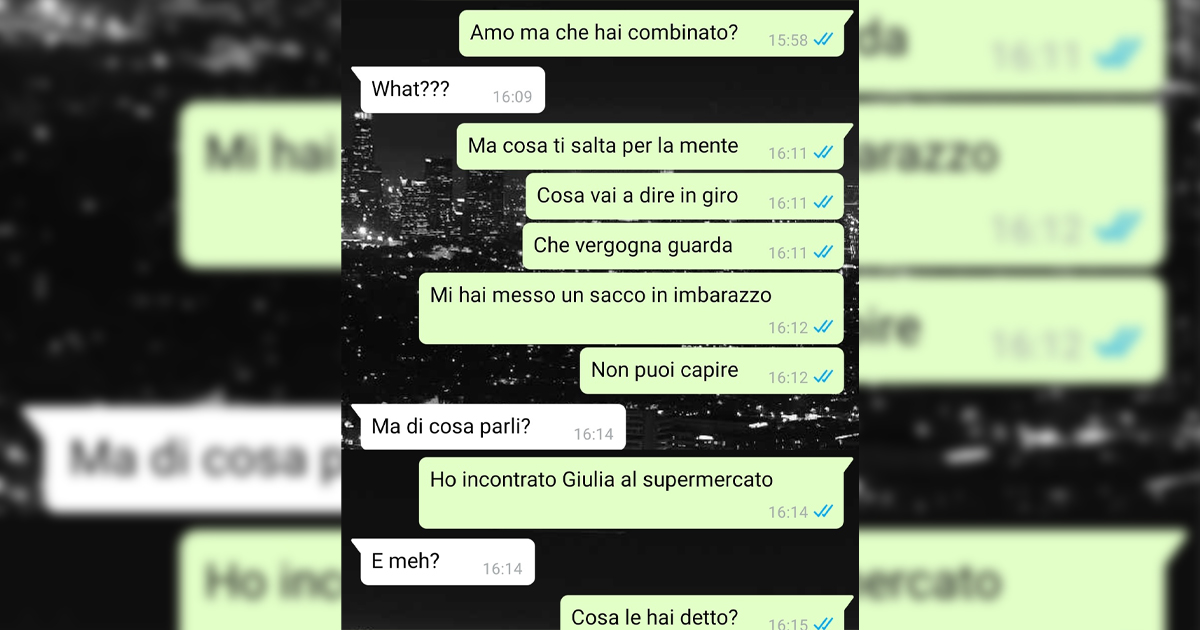 Problemi con le etichette