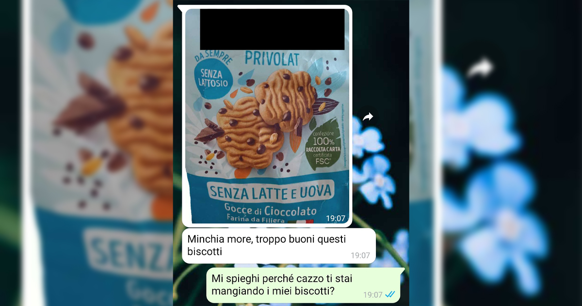 I biscotti senza lattosio