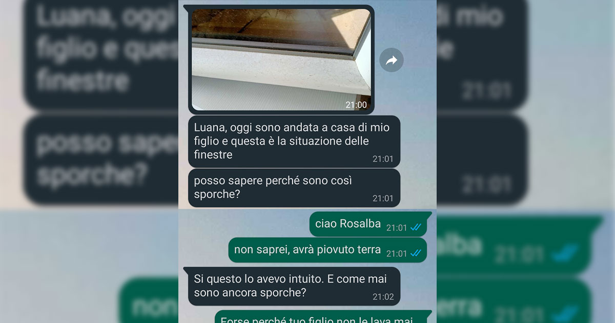 I vetri e la suocera