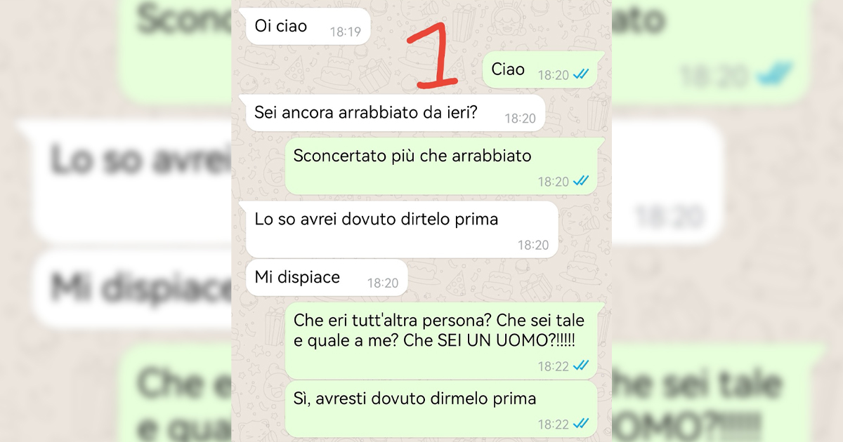 Sorpresa e vergogna