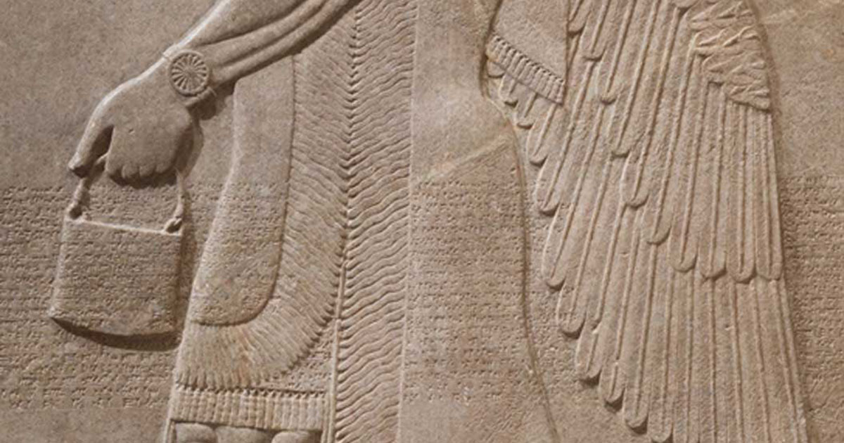 Perché in molte opere antiche si vedono delle “borsette” misteriose?