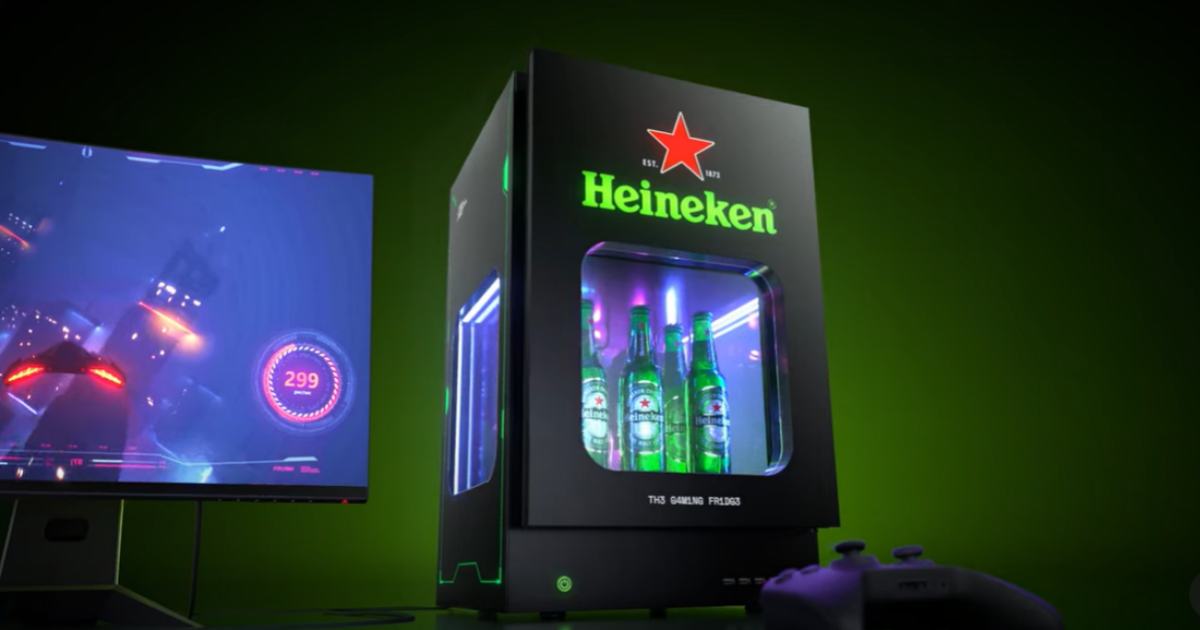 Heineken lancia un frigorifero che raffredda il tuo computer… e le tue birre