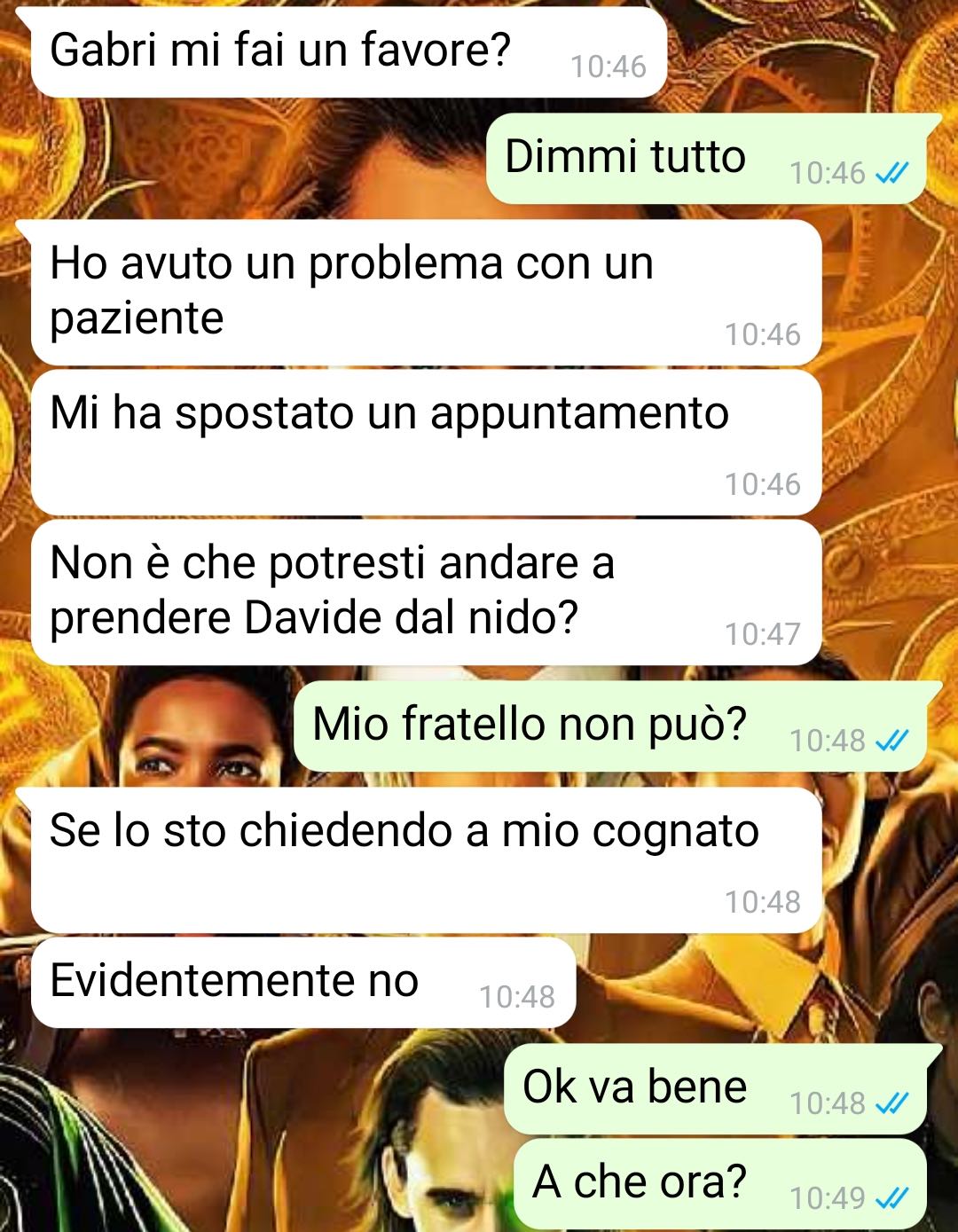 Il nipotino iperattivo