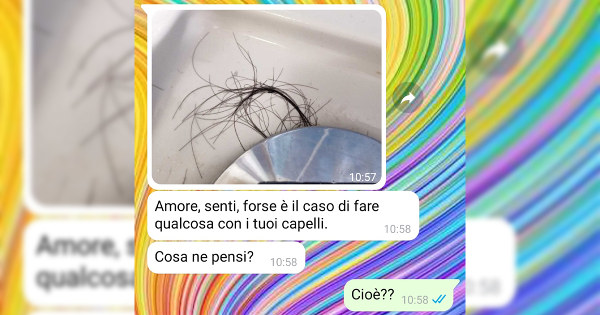 I capelli del fidanzato