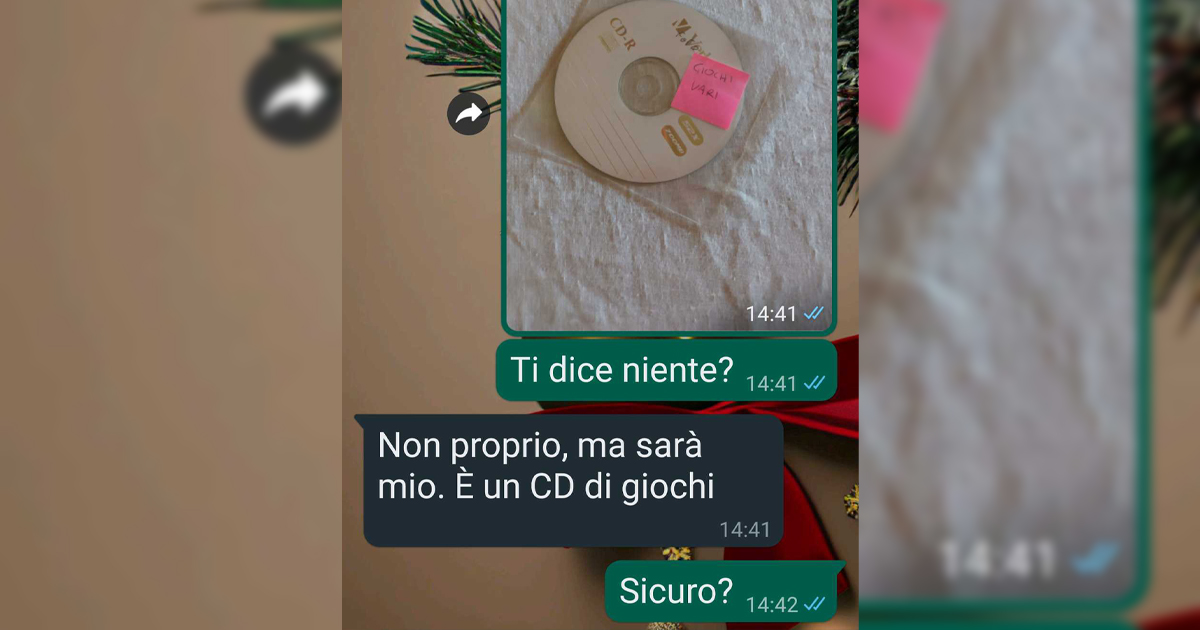 Il CD sospetto