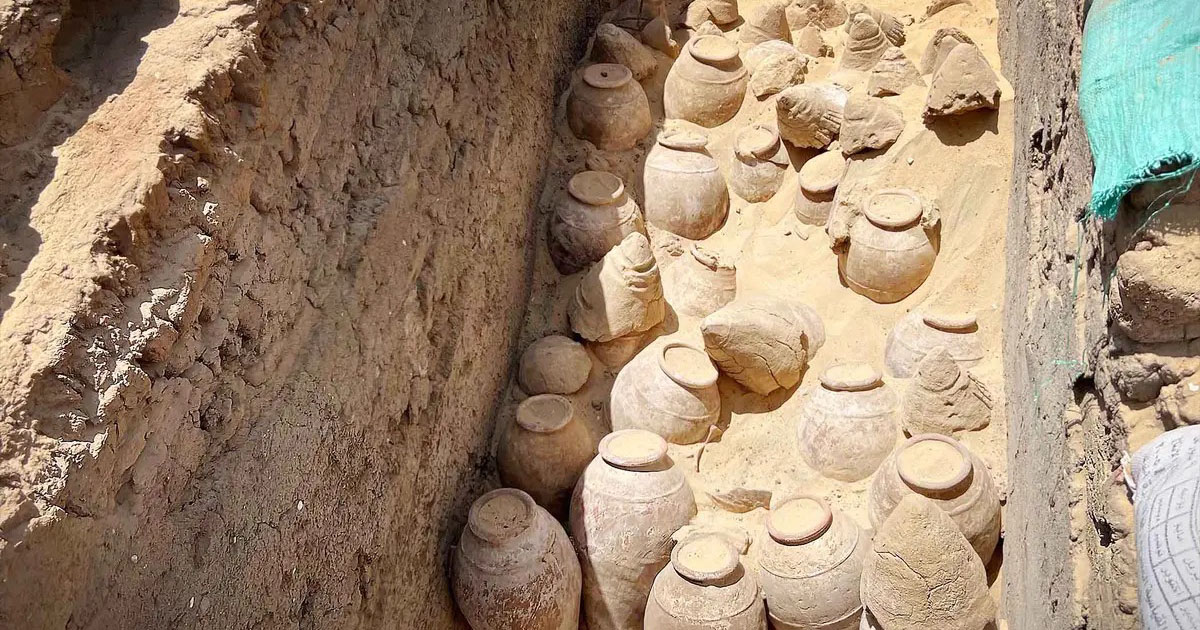 Nella tomba della prima donna faraone d’Egitto trovate centinaia di giare di vino