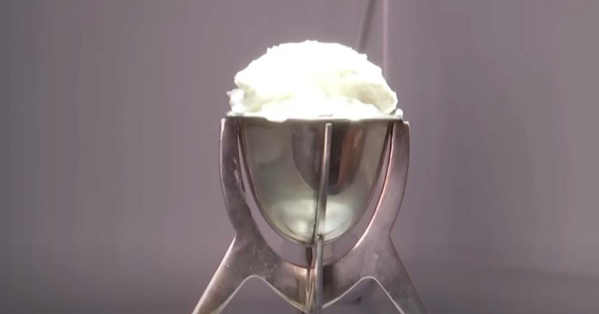 Questo gelato alla vaniglia è realizzato con plastica riciclata (ed è commestibile)