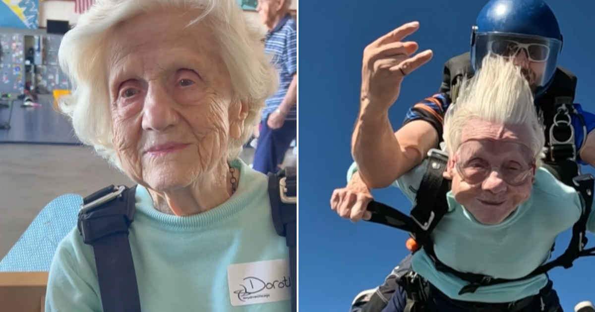 Scomparsa la memorabile Dorothy Hoffner: si era lanciata con il paracadute a 104 anni