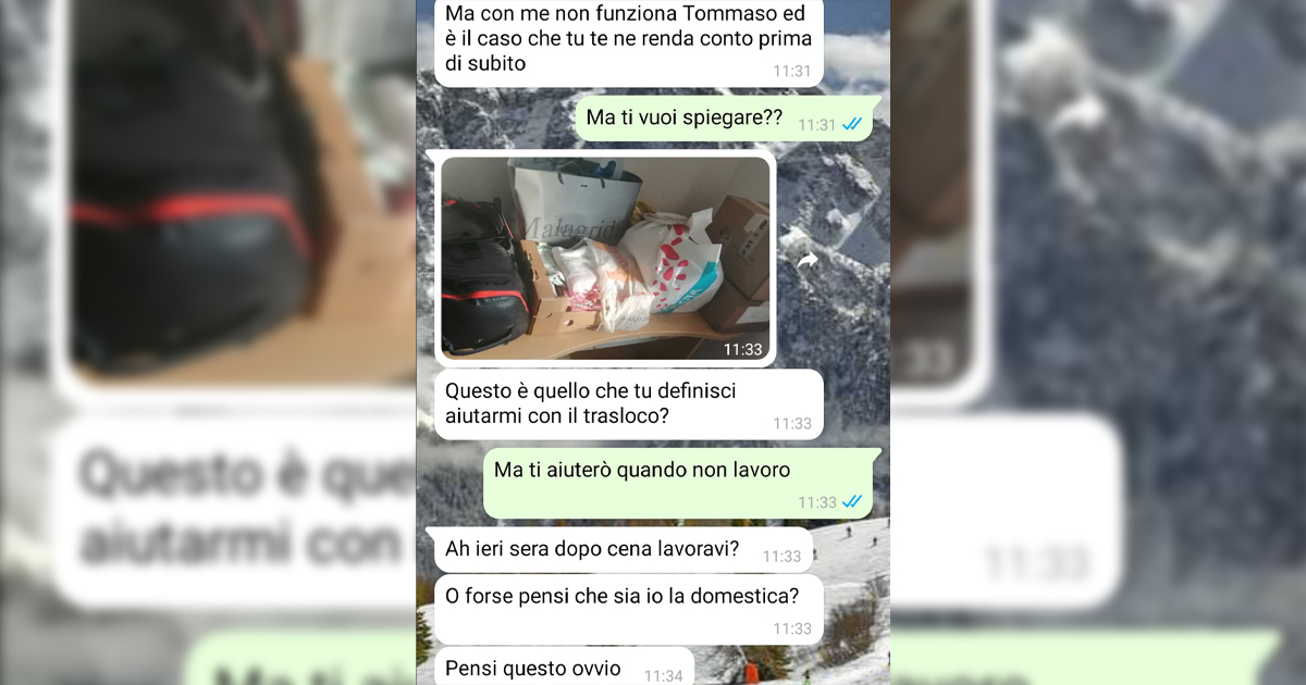 Sbattuto fuori di casa