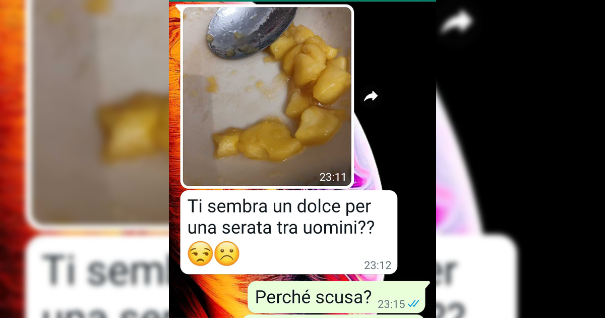 La serata tra uomini