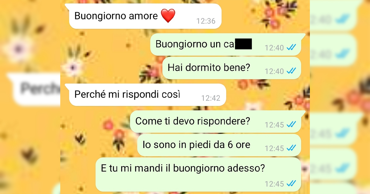 Mancanza di rispetto