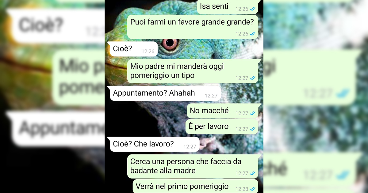 L’amica e il lavoro