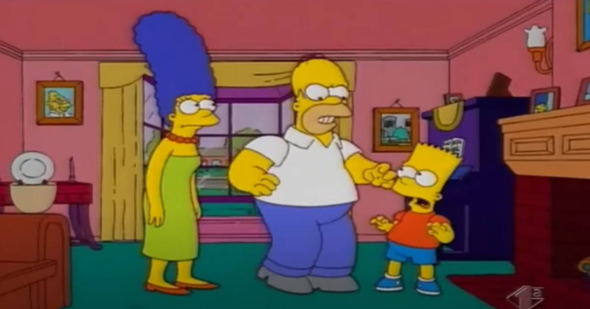 Homer non strangolerà più Bart ne “I Simpson”