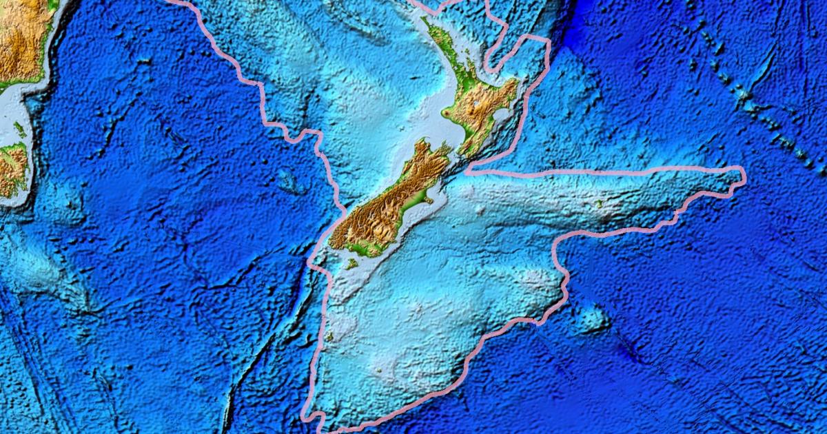 Ecco com’è nata Zealandia, il continente perduto sotto la Nuova Zelanda