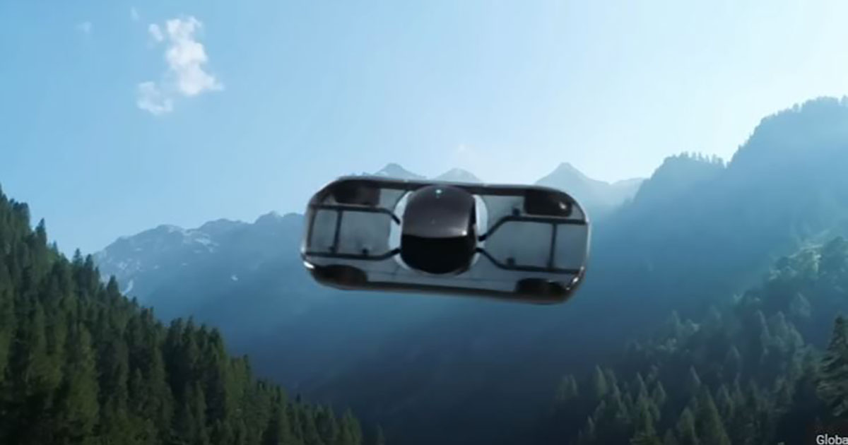 Una macchina volante presentata al salone dell’Auto, presto il decollo [+VIDEO]