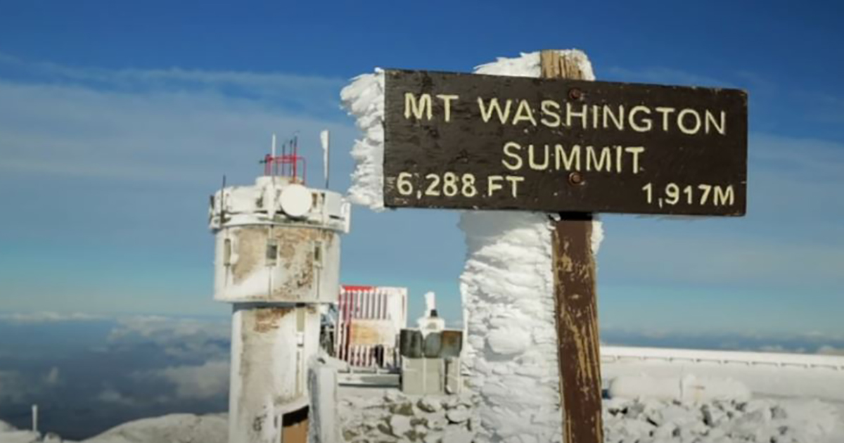 Il monte Washington, il luogo con il clima peggiore al mondo [+VIDEO]